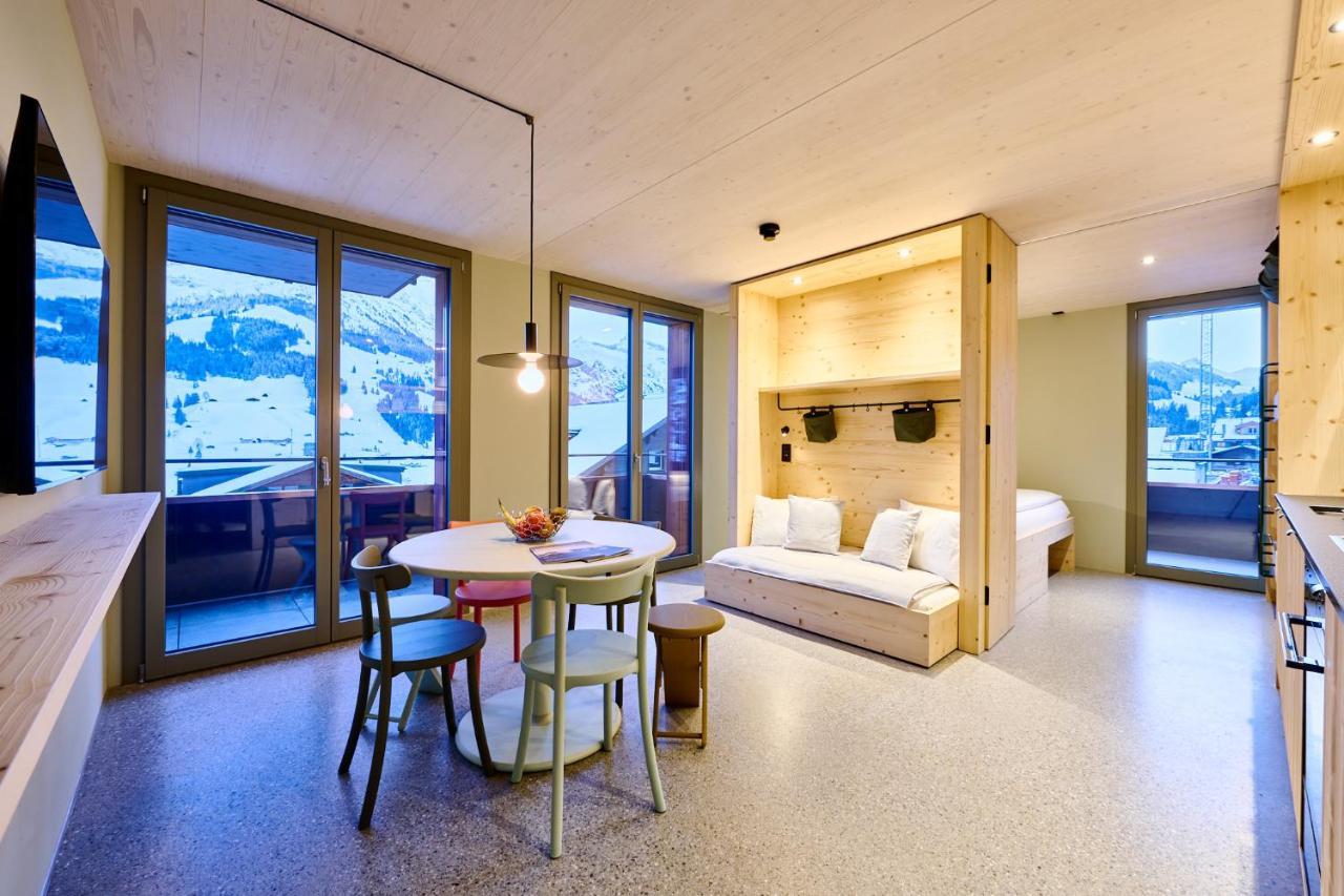 Apart Hotel Adelboden Am Dorfplatz ภายนอก รูปภาพ